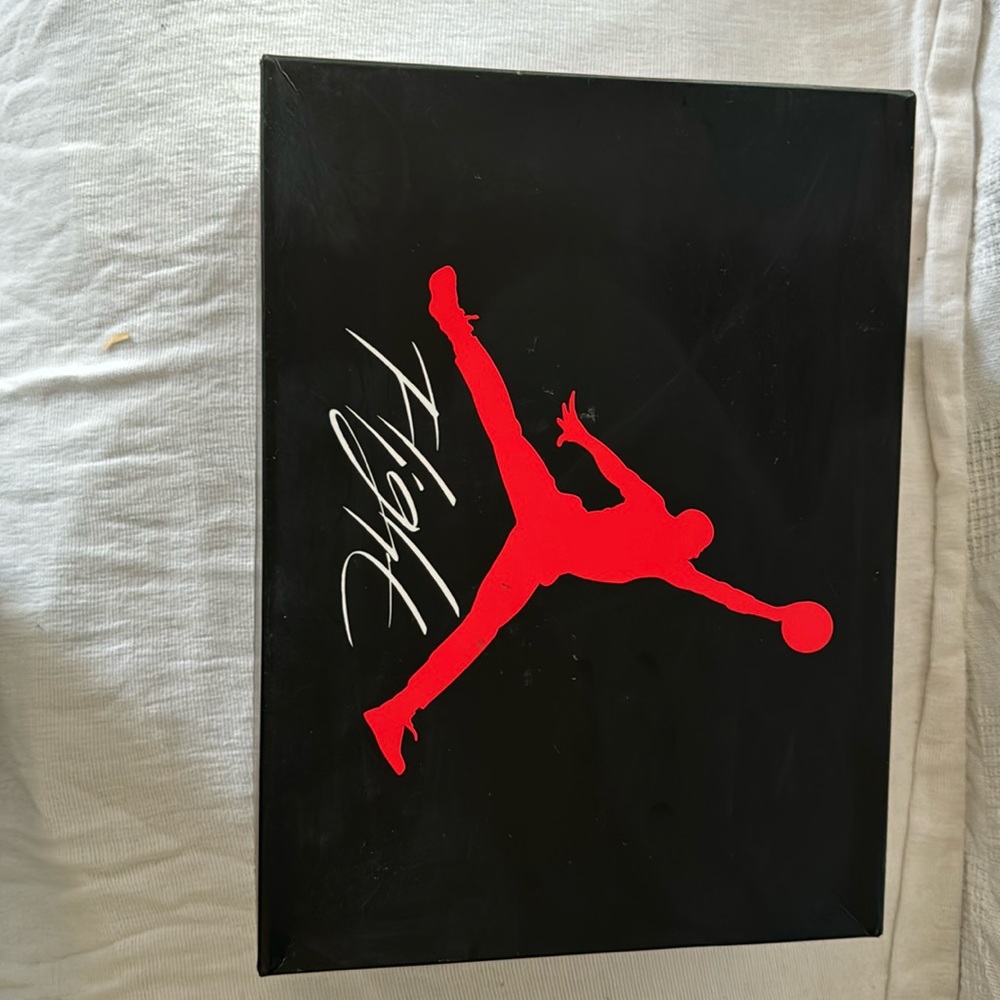 Nike Air Jordan 4 Retro white black cement size 11